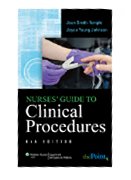 Image of the book cover for 'Nurses' Guide to Clinical Procedures'