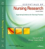 Image of the book cover for 'ESSENTIALS OF NURSING RESEARCH'