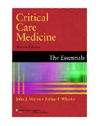 Image of the book cover for 'CRITICAL CARE MEDICINE: THE ESSENTIALS'
