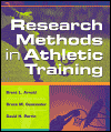 Image of the book cover for 'Research Methods in Athletic Training'