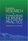 Image of the book cover for 'Evaluating Research for Evidence-Based Nursing Practice'