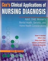 Image of the book cover for 'Cox's Clinical Applications of Nursing Diagnosis'