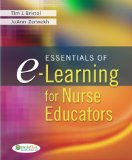 Image of the book cover for 'Essentials of E-Learning for Nurse Educators'