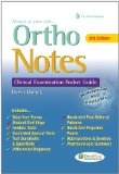 Image of the book cover for 'Ortho Notes'
