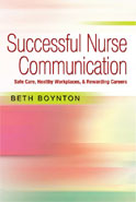 Image of the book cover for 'Successful Nurse Communication'