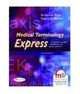 Image of the book cover for 'Medical Terminology Express'