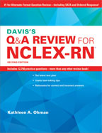 Image of the book cover for 'Davis's Q&A Review for NCLEX-RN'