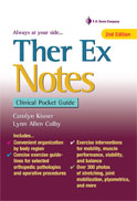 Image of the book cover for 'Ther Ex Notes'