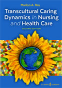 Image of the book cover for 'Transcultural Caring Dynamics in Nursing and Health Care'