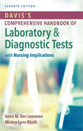 Image of the book cover for 'Davis's Comprehensive Handbook of Laboratory & Diagnostic Tests With Nursing Implications'