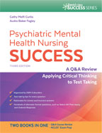 Image of the book cover for 'Psychiatric Mental Health Nursing Success'