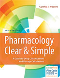 Image of the book cover for 'Pharmacology Clear and Simple'