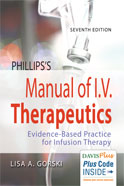 Image of the book cover for 'Phillips Manual of I.V. Therapeutics'
