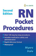 Image of the book cover for 'RN Pocket Procedures'