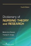 Image of the book cover for 'Dictionary of Nursing Theory and Research'