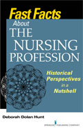 Image of the book cover for 'Fast Facts About the Nursing Profession'