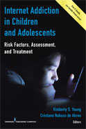 Image of the book cover for 'Internet Addiction in Children and Adolescents'