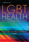 Image of the book cover for 'LGBT Health'