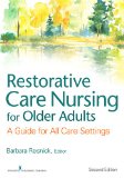 Image of the book cover for 'Restorative Care Nursing for Older Adults'