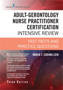 Image of the book cover for 'Adult-Gerontology Nurse Practitioner Certification Intensive Review'
