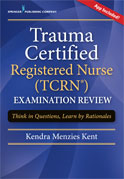 Image of the book cover for 'Trauma Certified Registered Nurse (TCRN) Examination Review Elist'