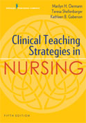 Image of the book cover for 'Clinical Teaching Strategies in Nursing'
