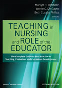 Image of the book cover for 'Teaching in Nursing and Role of the Educator'