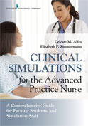 Image of the book cover for 'Clinical Simulations for the Advanced Practice Nurse'