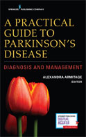Image of the book cover for 'A Practical Guide to Parkinson's Disease'
