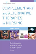 Image of the book cover for 'Complementary and Alternative Therapies in Nursing'