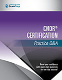 Image of the book cover for 'CNOR® Certification Practice Q&A'