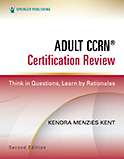 Image of the book cover for 'Adult CCRN® Certification Review'