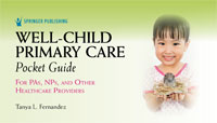Image of the book cover for 'Well-Child Primary Care Pocket Guide'