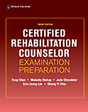 Image of the book cover for 'Certified Rehabilitation Counselor Examination Preparation'