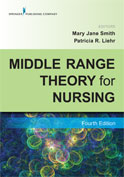 Image of the book cover for 'Middle Range Theory for Nursing'