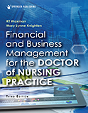 Image of the book cover for 'Financial and Business Management for the Doctor of Nursing Practice'