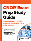 Image of the book cover for 'CNOR Exam Prep Study Guide'