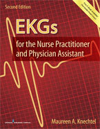 Image of the book cover for 'EKGs for the Nurse Practitioner and Physician Assistant'
