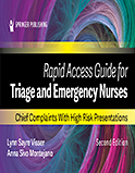 Image of the book cover for 'Rapid Access Guide for Triage and Emergency Nurses'