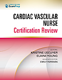 Image of the book cover for 'Cardiac Vascular Nurse Certification Review'