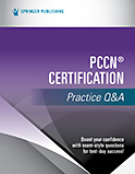 Image of the book cover for 'PCCN® Certification Practice Q&A'