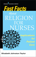 Image of the book cover for 'Fast Facts About Religion for Nurses'