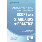 Image of the book cover for 'Emergency Nurse Practitioner Scope and Standards of Practice'