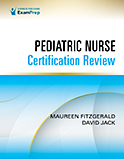 Image of the book cover for 'Pediatric Nurse Certification Review'