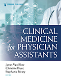 Image of the book cover for 'Clinical Medicine for Physician Assistants'