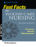 Image of the book cover for 'Fast Facts for Wound Care Nursing'