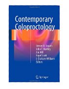 Image of the book cover for 'Contemporary Coloproctology'
