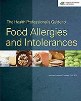 Image of the book cover for 'The Health Professional's Guide to Food Allergies and Intolerances'