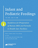 Image of the book cover for 'Infant and Pediatric Feedings'