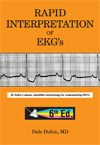 Image of the book cover for 'Rapid Interpretation of EKG's'